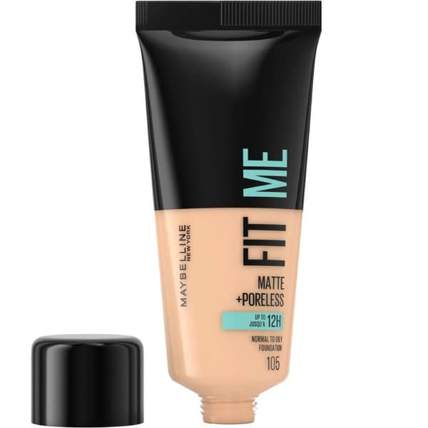 Maybelline New York Fit Me Matte + Poreless 105 Natural Ivory