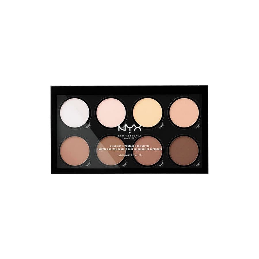 Lysreflekterende Highlight & Contour Pro NYX (8 x 2,7 g)