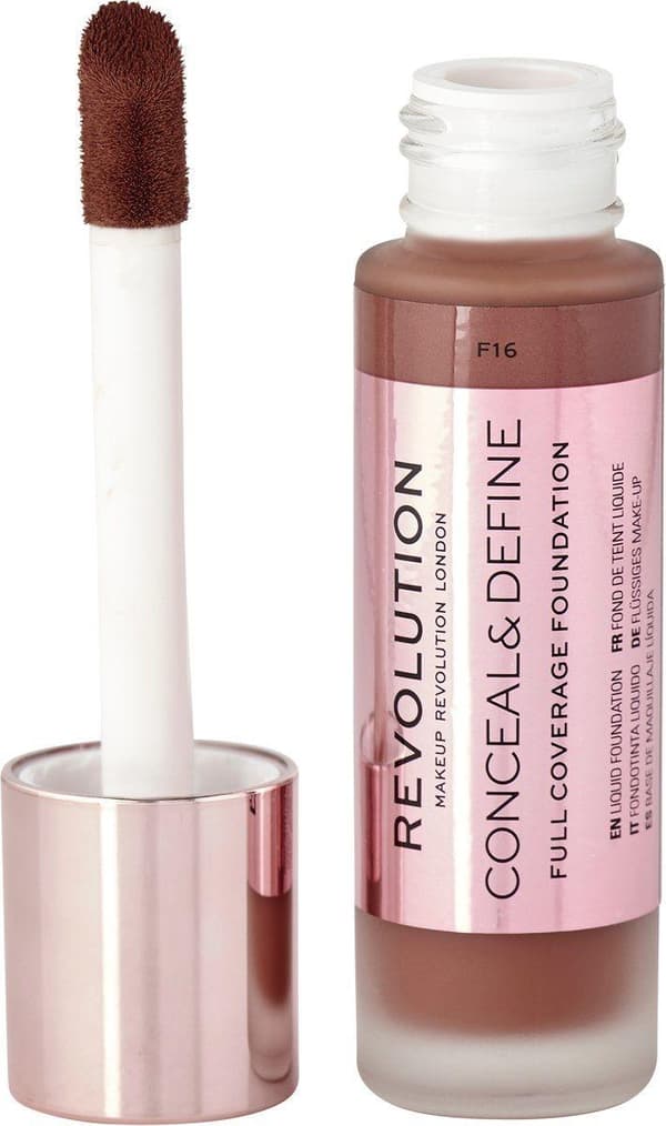 Makeup Revolution Conceal & Define Foundation F16