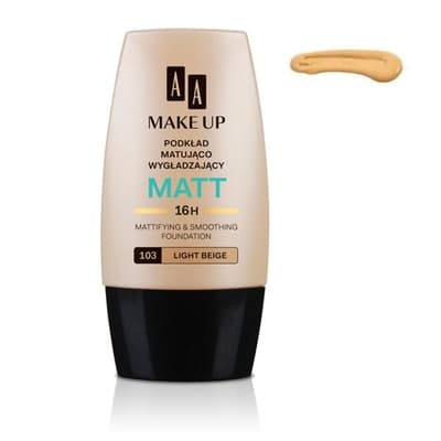 AA Make Up Matt Foundation Underlay 103 Light Beige 30 ml
