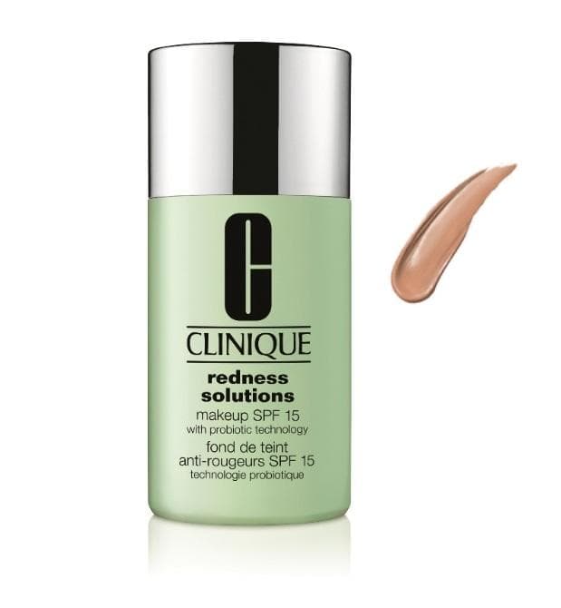 Clinique Redness Solutions Makeup SPF 15 primer masking visibility redness Calming 04 Neutral 30ml