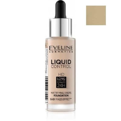 Eveline Cosmetics Liquid Control HD 020 Rose Beige 32 ml