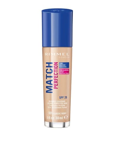 Rimmel Match Perfection Foundation 101 Classic Ivory 30 ml