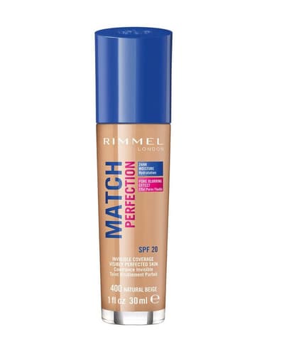 Rimmel Match Perfection Foundation 400 Natural Beige 30 ml