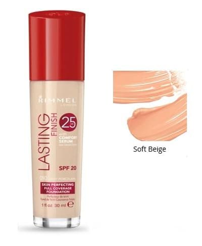 Rimmel Lasting Finish 25HR Underlay 200 Soft Beige 30 ml