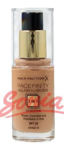 Max Factor backing FACEFINITY 3in1 # 80 Bronze 30ml