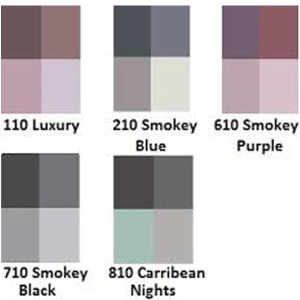 Astor Colour Vision Eye Palette-610 Smokey Purple - Green Eyes