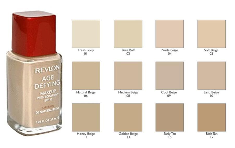 Revlon Age Defying Makeup with Botafirm SPF15 - Rich Tan