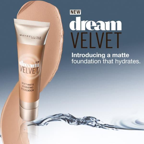 Maybelline Dream Velvet Soft-Matte Hydrating Foundation-30 Sand