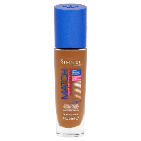 Rimmel Match Perfection Light Foundation SPF18-Deep Mocha