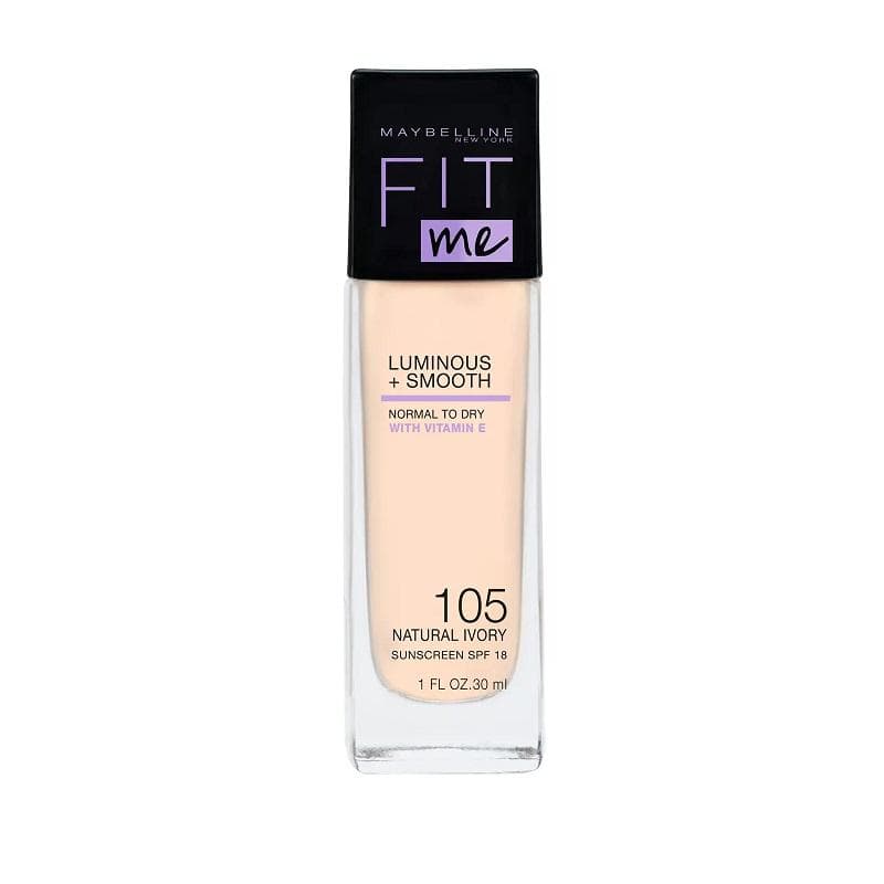 Bilde av Maybelline Fit Me Luminous + Smooth Foundation - 105 Natural Ivory