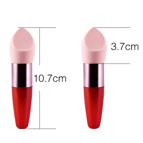 Effektfull Smidigt Foundation / Rouge Smink Borste