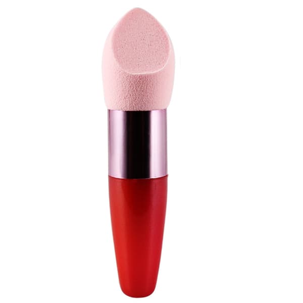 Effektfull Smidigt Foundation / Rouge Smink Borste Rosa Rosa