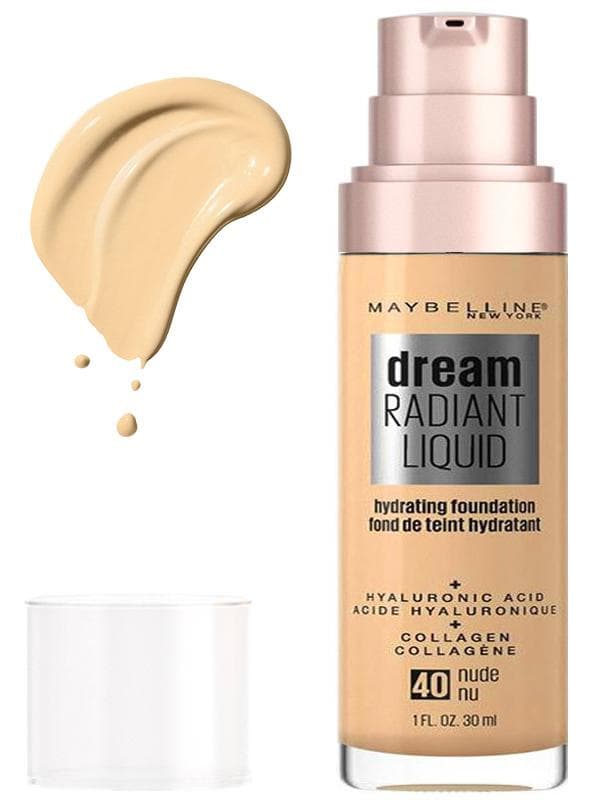 Maybelline Dream Radiant Liquid Hydrating Foundation-40 Nude