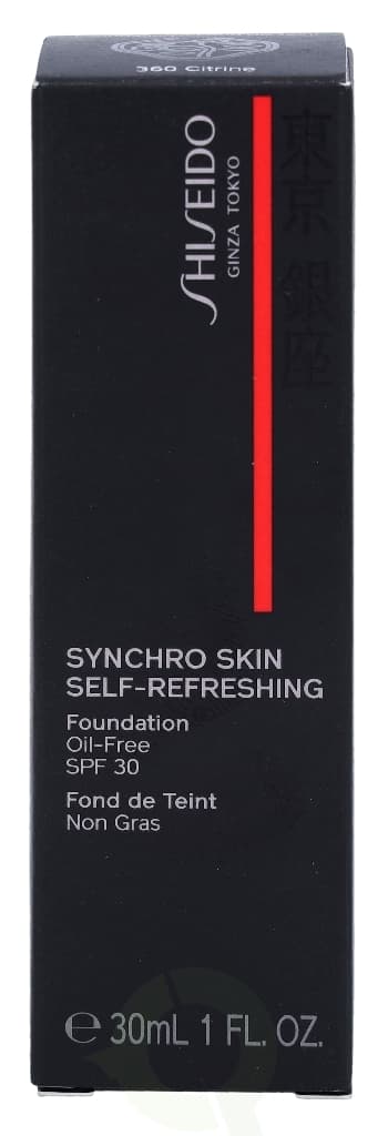 Shiseido Synchro Skin Self-Refreshing Foundation SPF30 30 ml #360 Citrine