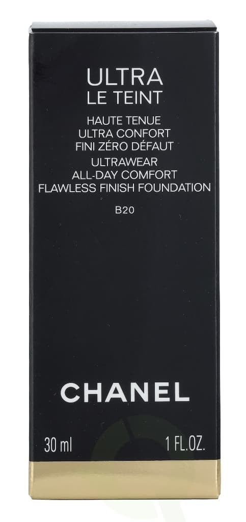 Chanel Ultra Le Teint Flawless Finish Fluid Foundation 30 ml B20