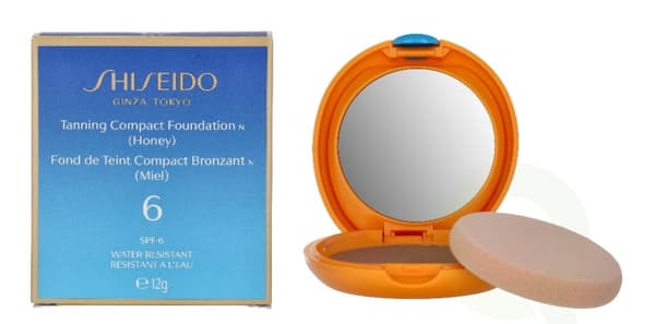 Shiseido Anti-Ag. Tanning Compact Foundation SPF6 12 gr Honey