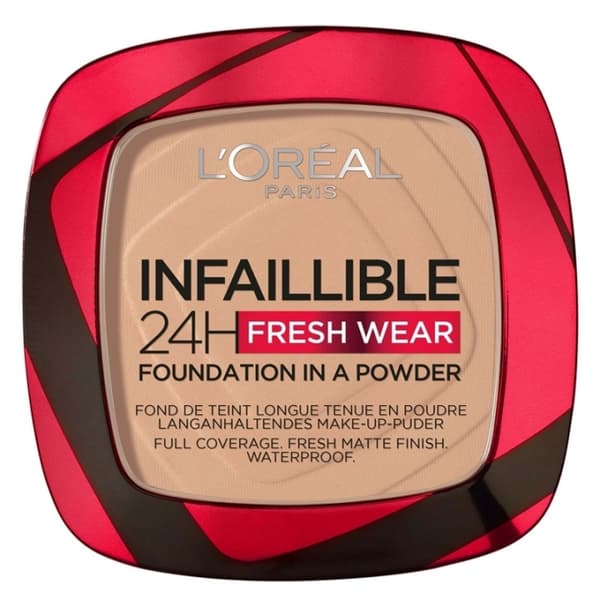 L'ORÉAL PARIS L'Oreal Infaillible 24h Fresh Wear Powder Foundation Vanilla 120