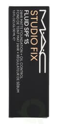 Miniatyrbilde 4 av 4: MAC Studio Fix Fluid Foundation SPF15 30 ml N6.5