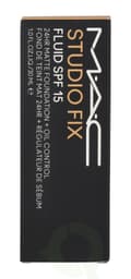 Miniatyrbillede 4 af 4: MAC Studio Fix Fluid Foundation SPF15 30 ml NC40