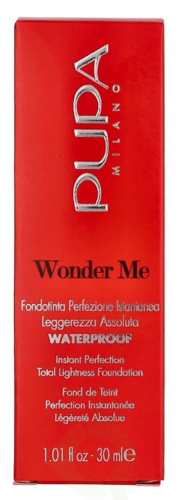 Pupa Milano Pupa Wonder Me Waterproof Foundation 30 ml #040 Honey Gold