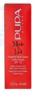 Miniatyrbillede 4 af 4: Pupa Milano Pupa Made To Last Total Comfort Foundation SPF10 30 ml #060 Golden Beige