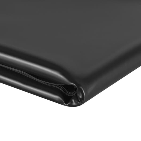 vidaXL Lammen pohjakangas musta 3x8 m PVC 0,5 mm