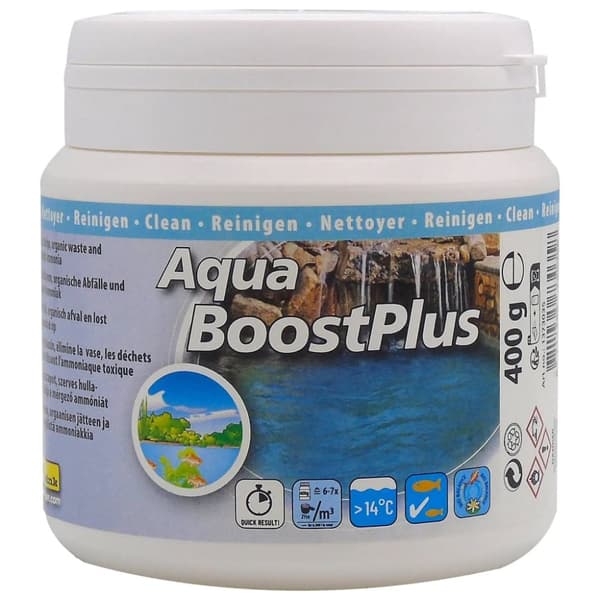 Ubbink vandbehandling til havedam Aqua Boost Plus 400 g for 6500 l