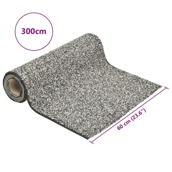 vidaXL Kantmatta grå 300x60 cm -  Tillbehör till fontäner & dammar