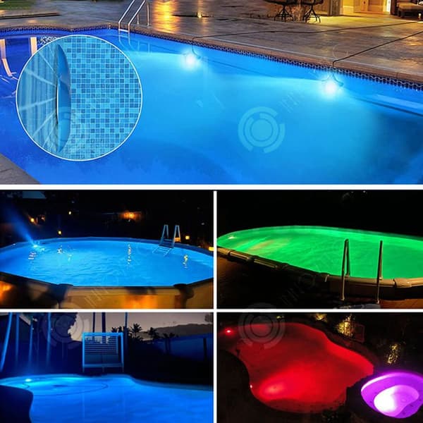 INN Lumière pool 1 pcs 10W LED-hänglampa med magnetisk upphängning och smart appkontroll för undervattensbelysning
