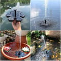 Pikkukuva 2 / 7: OBOSOE Solar Fountain Aurinkoenergialla toimiva suihkulähde suihkulähde / vesipumppu