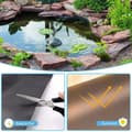 Miniatyrbild 3 av 9: Lollanda Svart HDPE Pond Liner – Tjock och UV-beständig Fiskdamm Membran för Utomhus Fiskdammar och Dammanläggningar