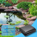 Miniatyrbild 6 av 9: Lollanda Svart HDPE Pond Liner – Tjock och UV-beständig Fiskdamm Membran för Utomhus Fiskdammar och Dammanläggningar