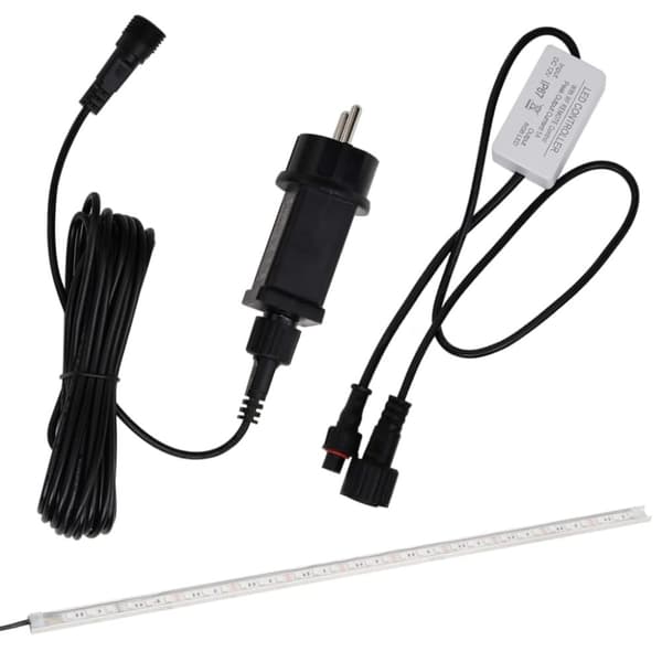 vandfald med RGB LED'er 45 cm akryl