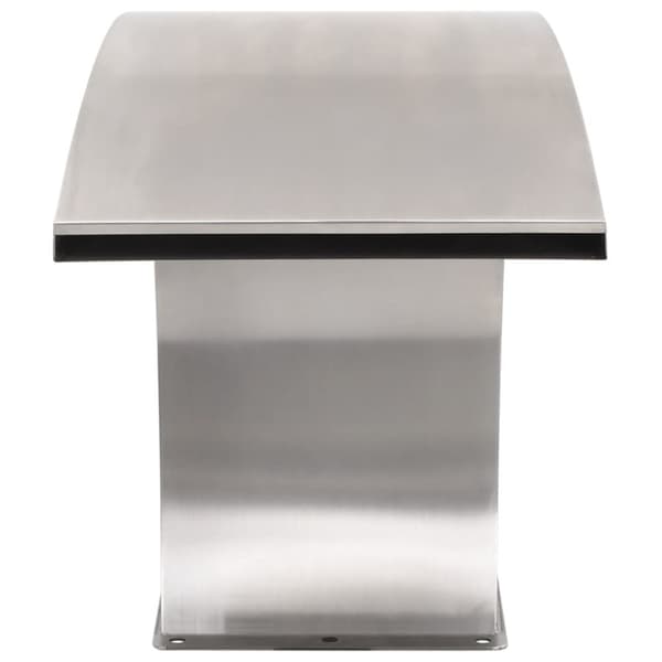 Uima-altaan LED-suihkulähde ruostumaton teräs 30x60x45 cm