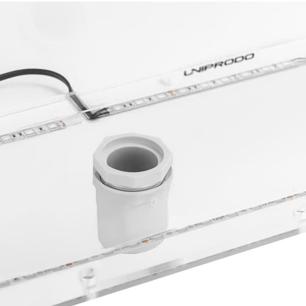 Vesiputoussuutin LED-valolla 45 cm, vesivirtaus 395 mm