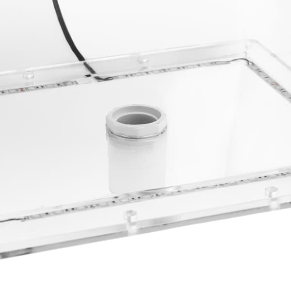 Vattenfallspip med LED-belysning 35 cm, vattenflöde 303 mm