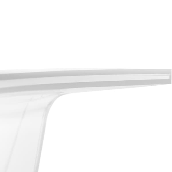 Vattenfallspip med LED-belysning 45 cm, vattenflöde 395 mm