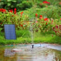 Pikkukuva 3 / 5: Bomclap Water Fountain aurinkoenergialla toimiva 2,5 W 6 suuttimella – Solar Fountain Fountain Pump