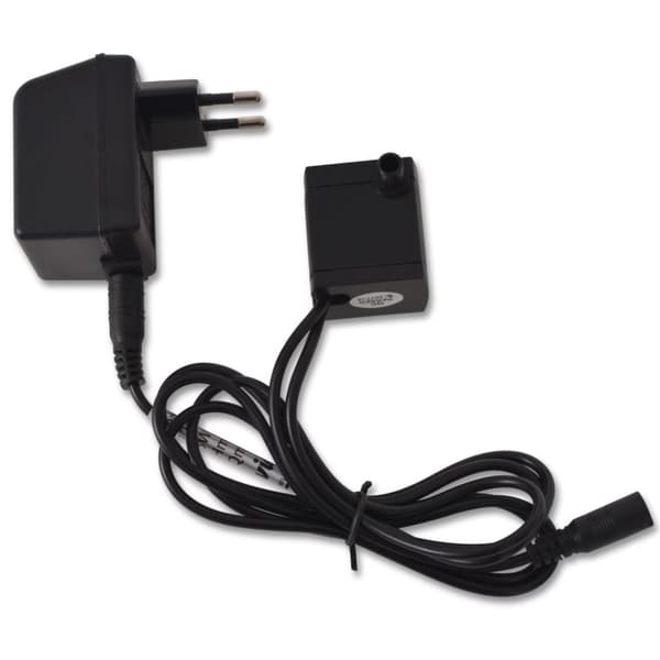 vidaXL Sisätilan suihkulähde LED-valolla polyresiini