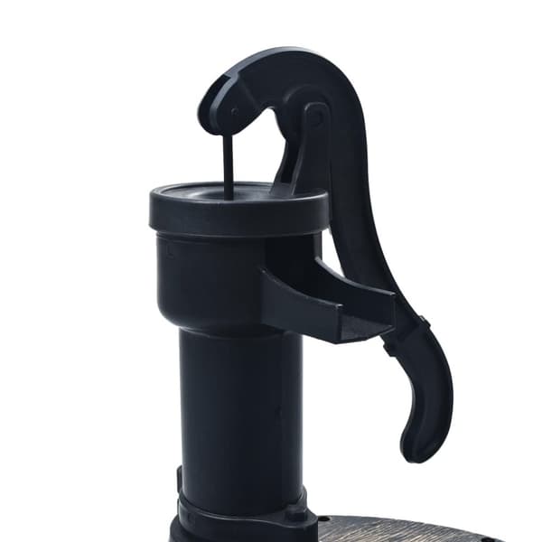 vidaXL Trädgårdsfontän tunna med pump