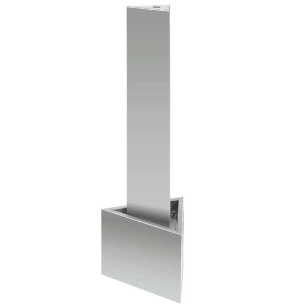vidaXL Trädgårdsfontän 37,7x32,6x110 rostfritt stål