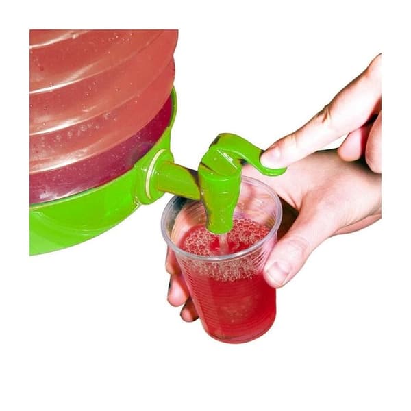 5L hopfällbar drinkfontän - Infällbar dryckesautomat - 5 liters kapacitet - slumpmässig färg