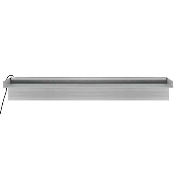 vidaXL Vannfall med RGB LED rustfritt stål 60 cm
