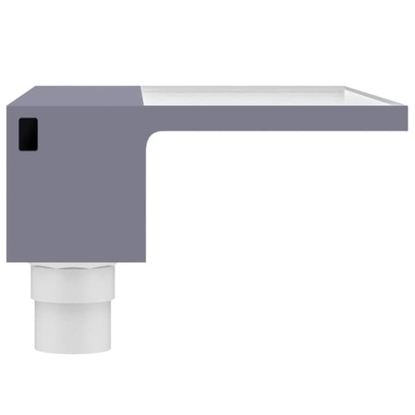 vidaXL Vesiputous RGB LED-valoilla akryyli 30 cm