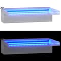 Pikkukuva 7 / 11: vidaXL Vesiputous RGB LED-valoilla ruostumaton teräs 30 cm
