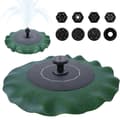 Miniatyrbild 4 av 4: LZQ Lotus soldammfontän, dekorativ pump, 1,4W, utomhussolpumpar för trädgård, damm, fågelbad