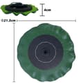 Miniatyrbild 2 av 4: LZQ Lotus soldammfontän, dekorativ pump, 1,4W, utomhussolpumpar för trädgård, damm, fågelbad