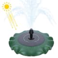 Miniatyrbild 1 av 4: LZQ Lotus soldammfontän, dekorativ pump, 1,4W, utomhussolpumpar för trädgård, damm, fågelbad
