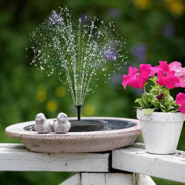 INF Solar Fountain Vannfontene (uten batteri) model 1